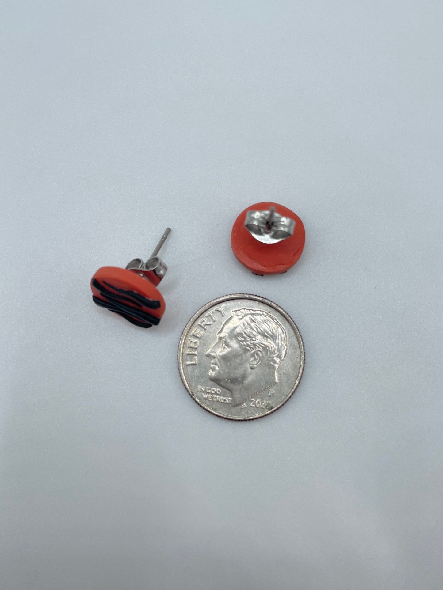 Tiger Stripe Studs